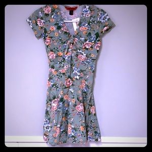 NWT Mint Green flower skater dress